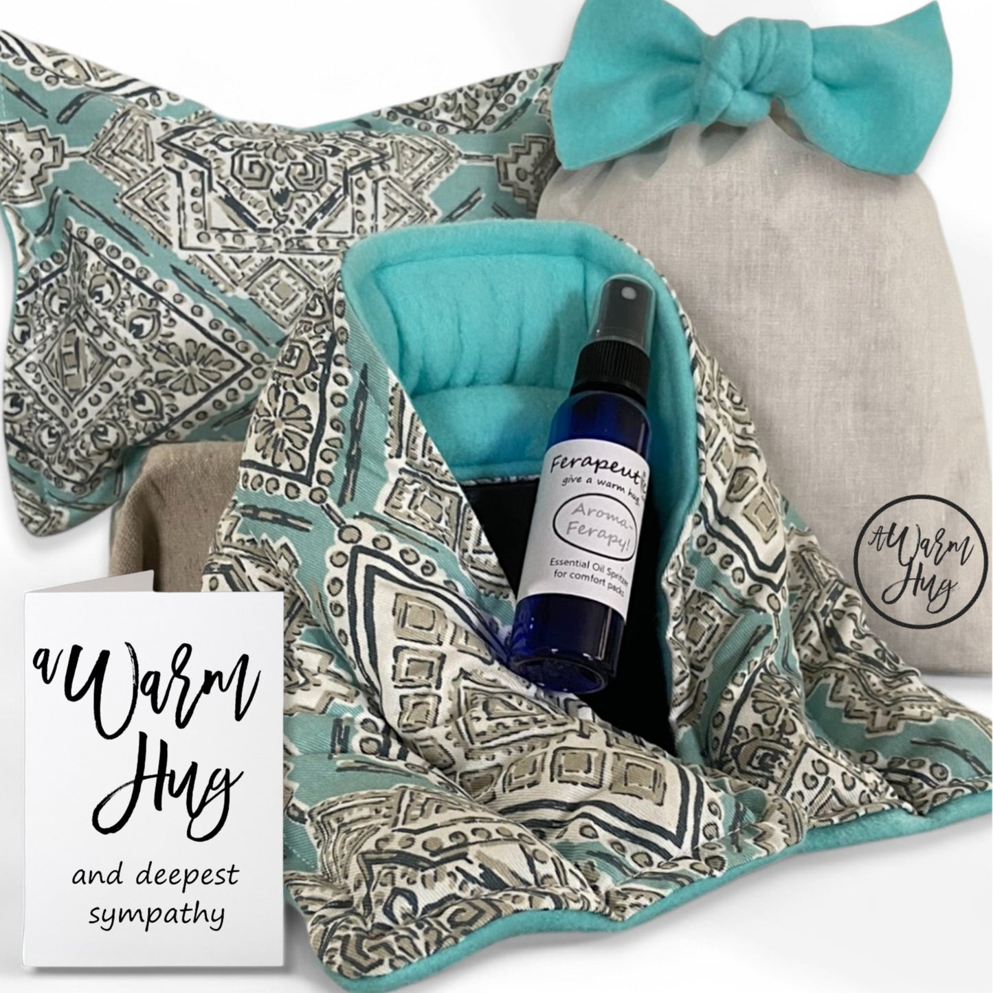 comfort sympathy warm hug gift for death or loss