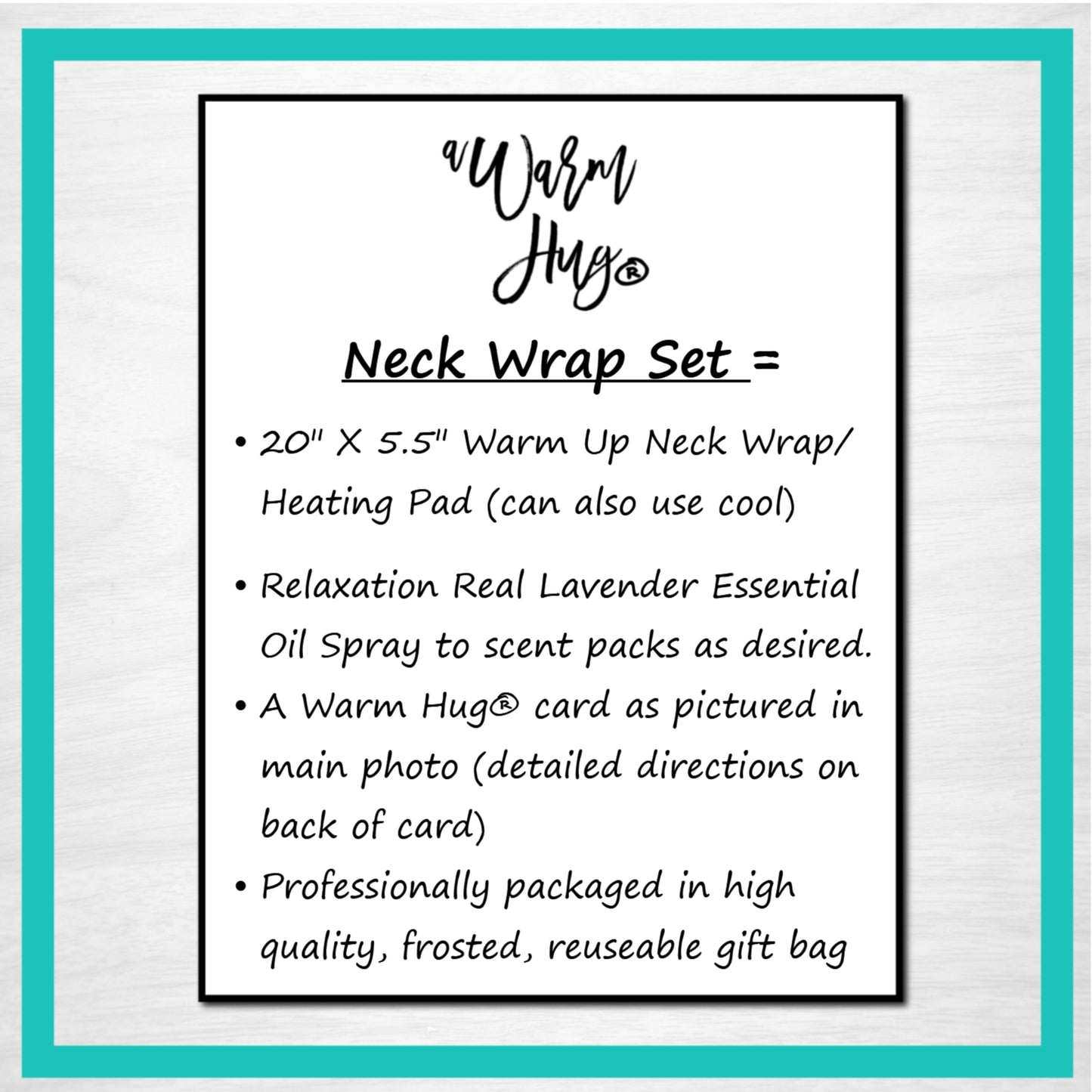 Sending A Warm Hug, Care Package with Heat Up Packs for Any Occasion or Holiday