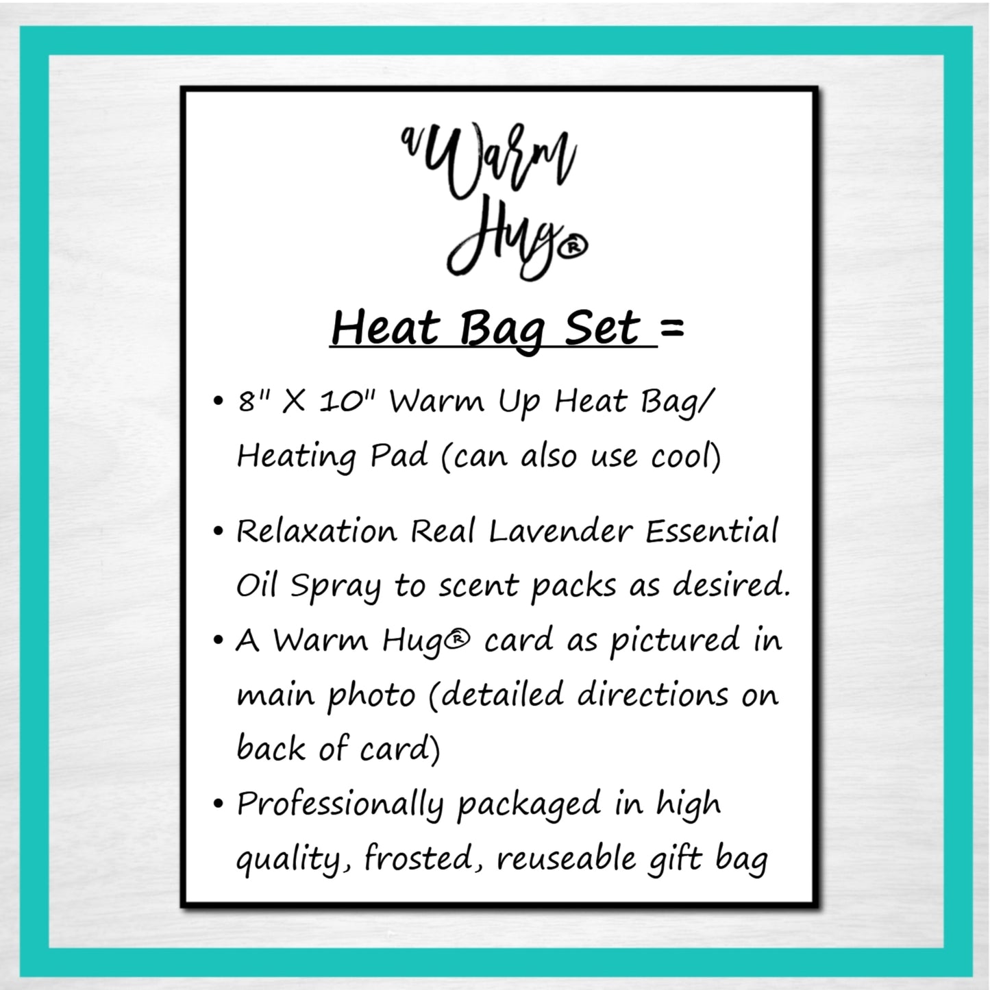 You are Loved Care Package, A Warm Hug Hot or Cold Packs
