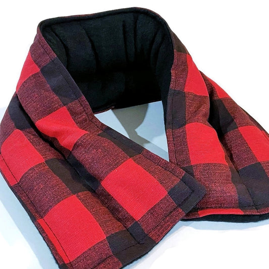 Neck Wrap Heat Pad or Cool Pack, Microwavable, Universal Standard Size