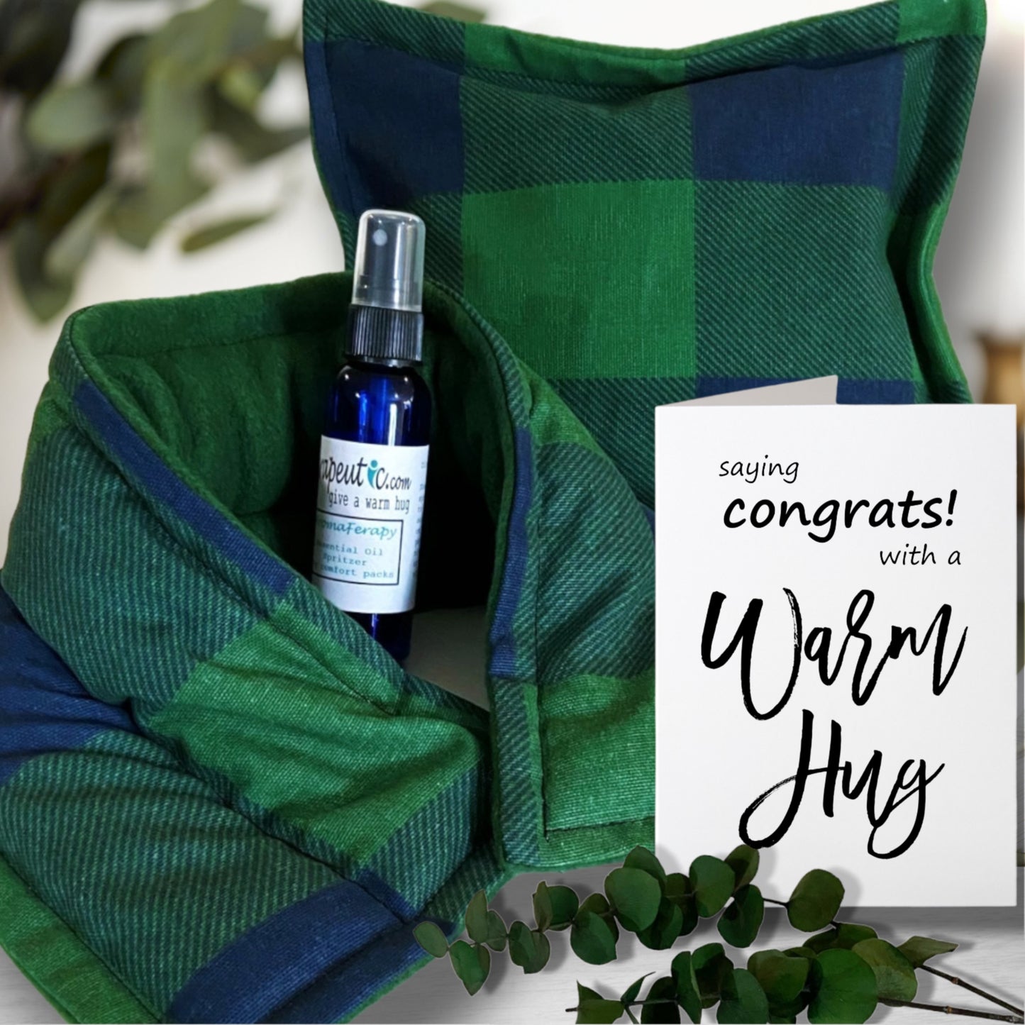 A Warm Hug to Say Congrats!  Achievement Gift Set, Graduation, Promotion, New Job
