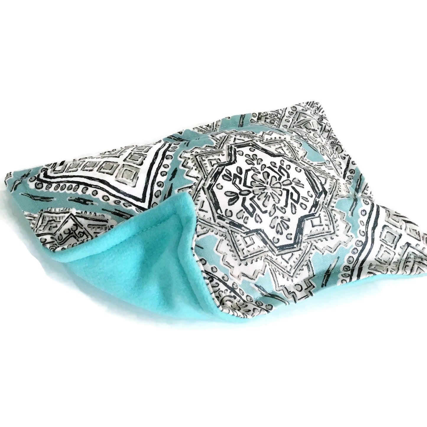 Small Rice Bag Heat or Cool Pack with Flaxseed, Flexible and Portable Targeted Therapy