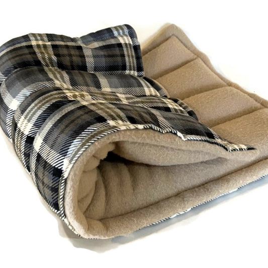 Large Hot or Cold Pack, Rice and Flax Filled, Four Sections for Even Distribution of Heat Source