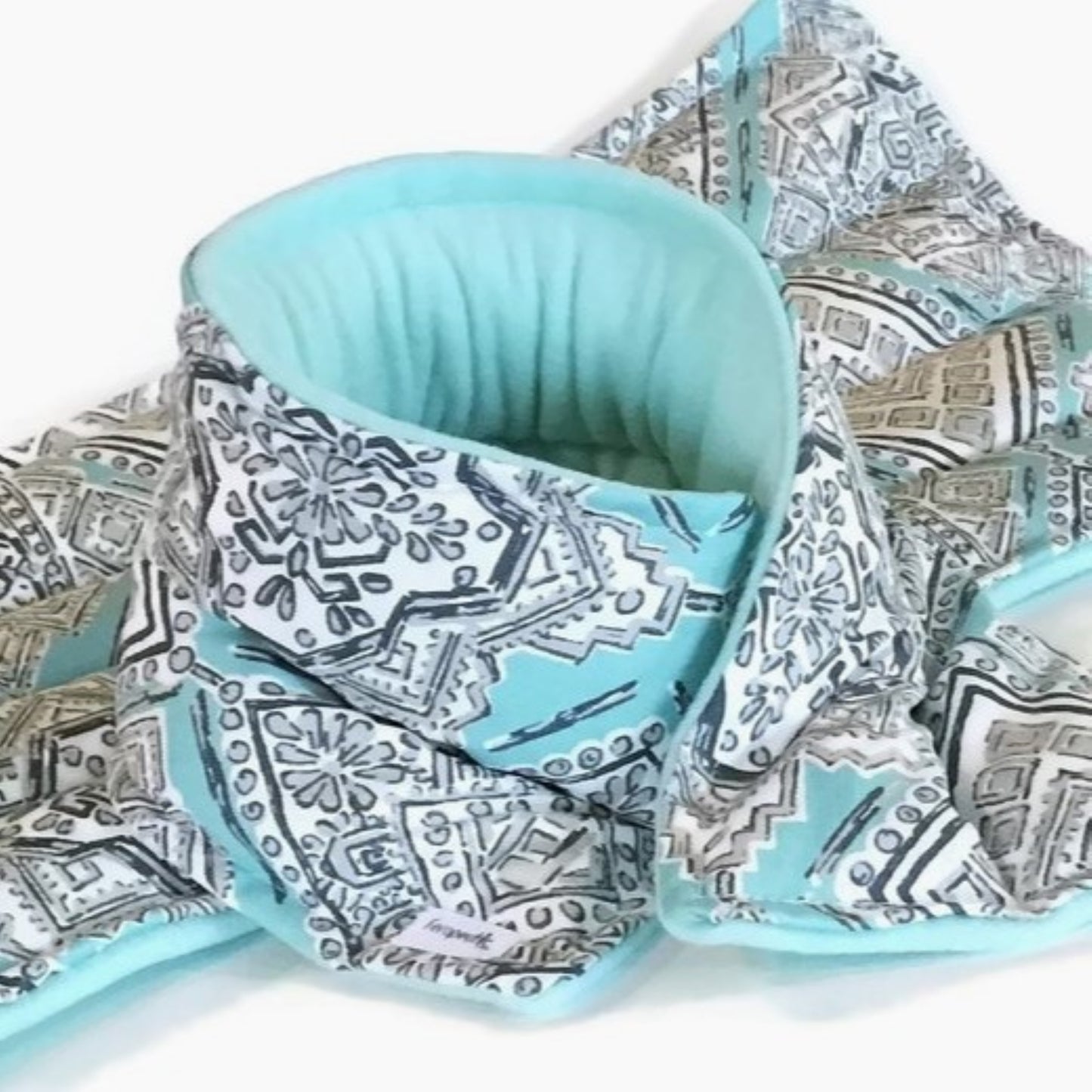 Large Microwavable Hot Cold Pack with Coordinating Neck Wrap for Superior Coverage