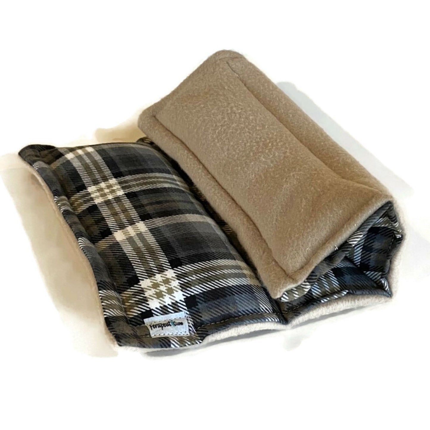 Medium Heat Pad or Cold Pack, Portable and Microwavable, Ten Fabric Choices