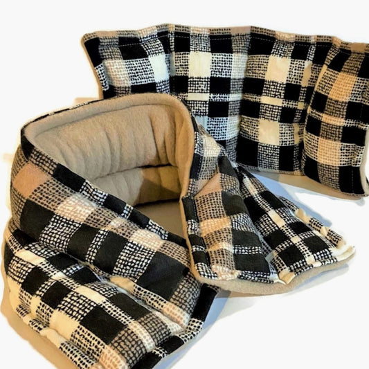 Microwave Neck Wrap and Heat Pack Kit, Use Hot or Cold for Neck and Back