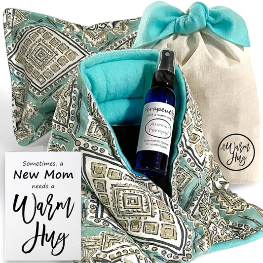 Pregnancy and New Mom Care Package, Gift for Baby Shower to Pamper New Mom, A Warm Hug