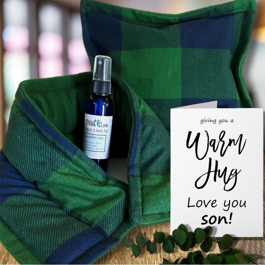 A Warm Hug, Love You Son Gift for Son for Birthday, Achievement, Appreciation